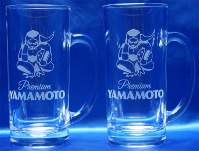 ビアジョッキ ビールジョッキ　ロゴ入れ 卒業記念品