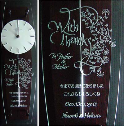 ���������e�փv���[���g�@�@�U��q���v