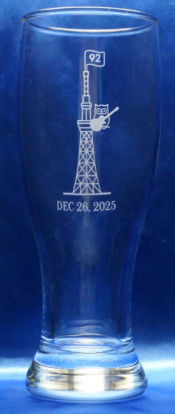 ロゴ入れ　オリジナル　ビアグラス