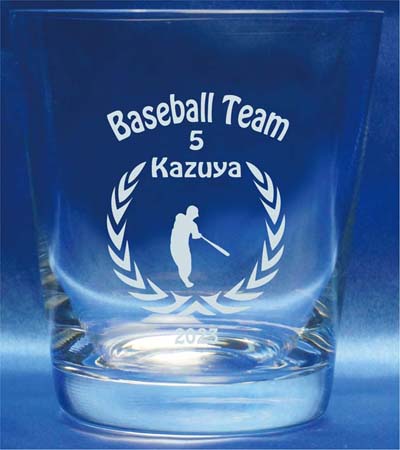 ロックグラス お祝い 野球 記念品 お祝い品