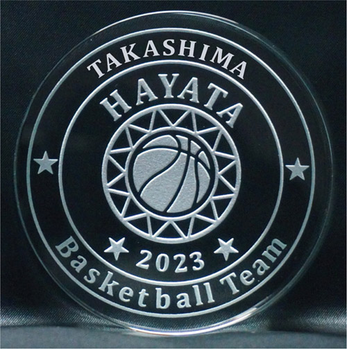 ペーパーウェイト　卒部　卒業　記念品